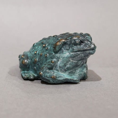 FL094 Colorado River Toad $350 at Hunter Wolff Gallery